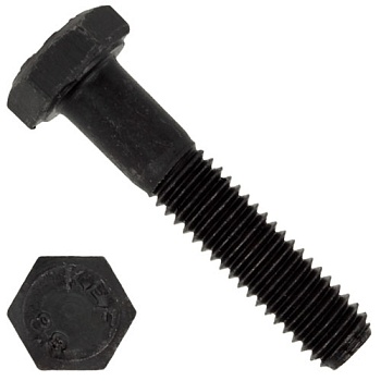 Болт шестигранный М48х480 мм DIN 931 класс прочности 8.8